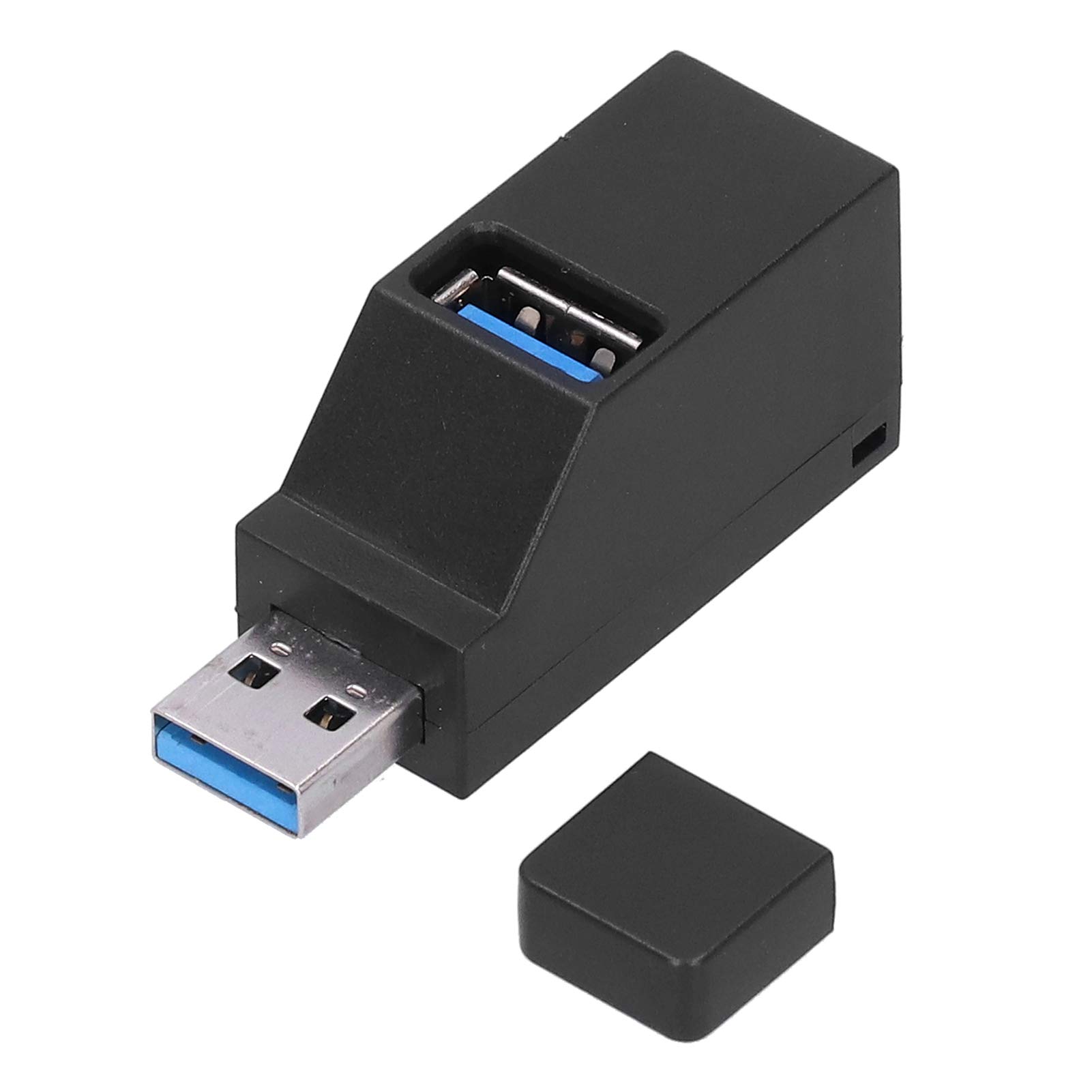 **Portable USB Hub 3.0 with 3 Ports - High-Speed Data Transfer for Laptop, PC, Mac - Compatible with USB 2.0 & 3.0 Devices | Perfect for Home, Office & Travel**