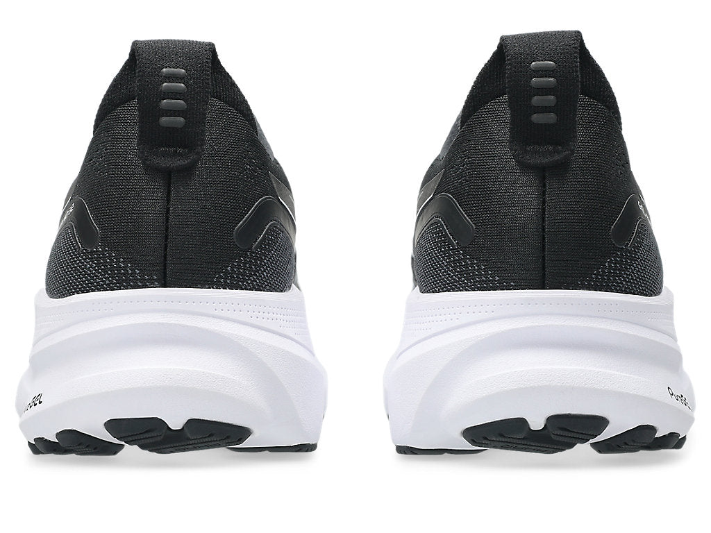 ASICS Women's GEL-Kayano 32 Wide Running Shoes - Black/White (002) - Stability & Cushion for Long Distance Running, Walking & Gym Workouts