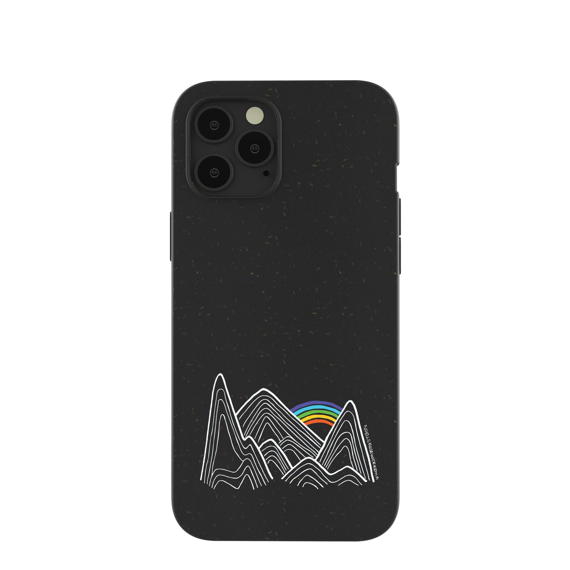 Premium Shockproof Black Elevation iPhone 12 Pro Max Case - Slim Protective Cover with Raised Bezels for Screen & Camera Protection | Perfect for Outdoor Activities, Travel & Daily Use