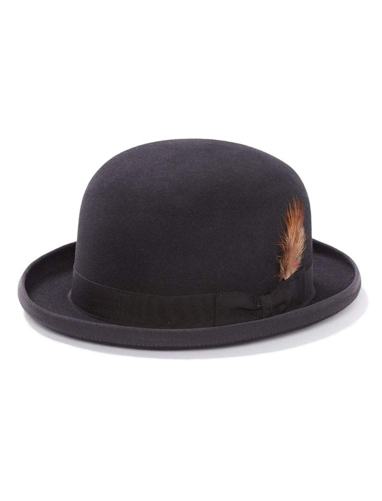 Stetson Wool Felt Derby Hat for Men - Classic Formal & Casual Wear