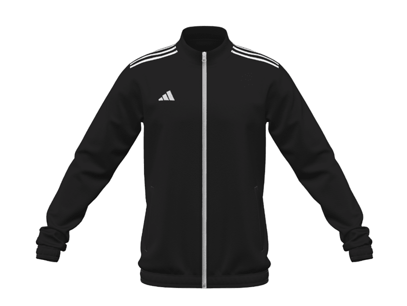 Adidas Entrada 22 Men's Running Track Jacket - Lightweight Breathable Workout Hoodie for Jogging & Gym Training (Black, IA0416) - Perfect for Outdoor Sports & Casual Wear