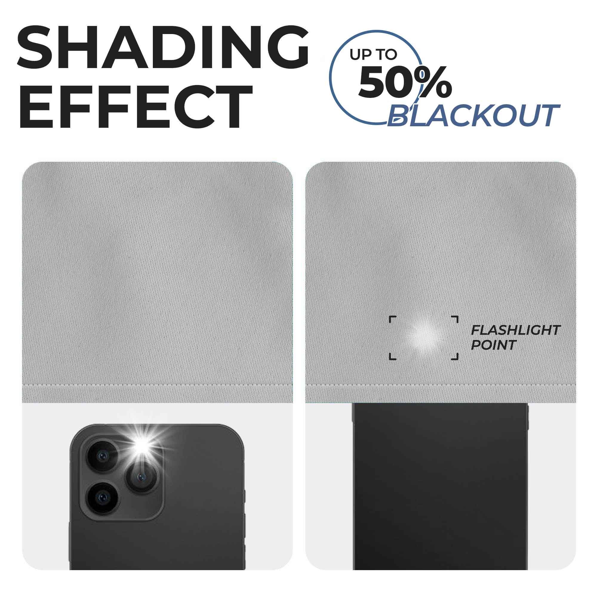 Blackout Curtains Set - Solid Classic Modern Rod Pocket Style for Bedroom & Living Room - Light Blocking & Noise Reducing Window Treatments