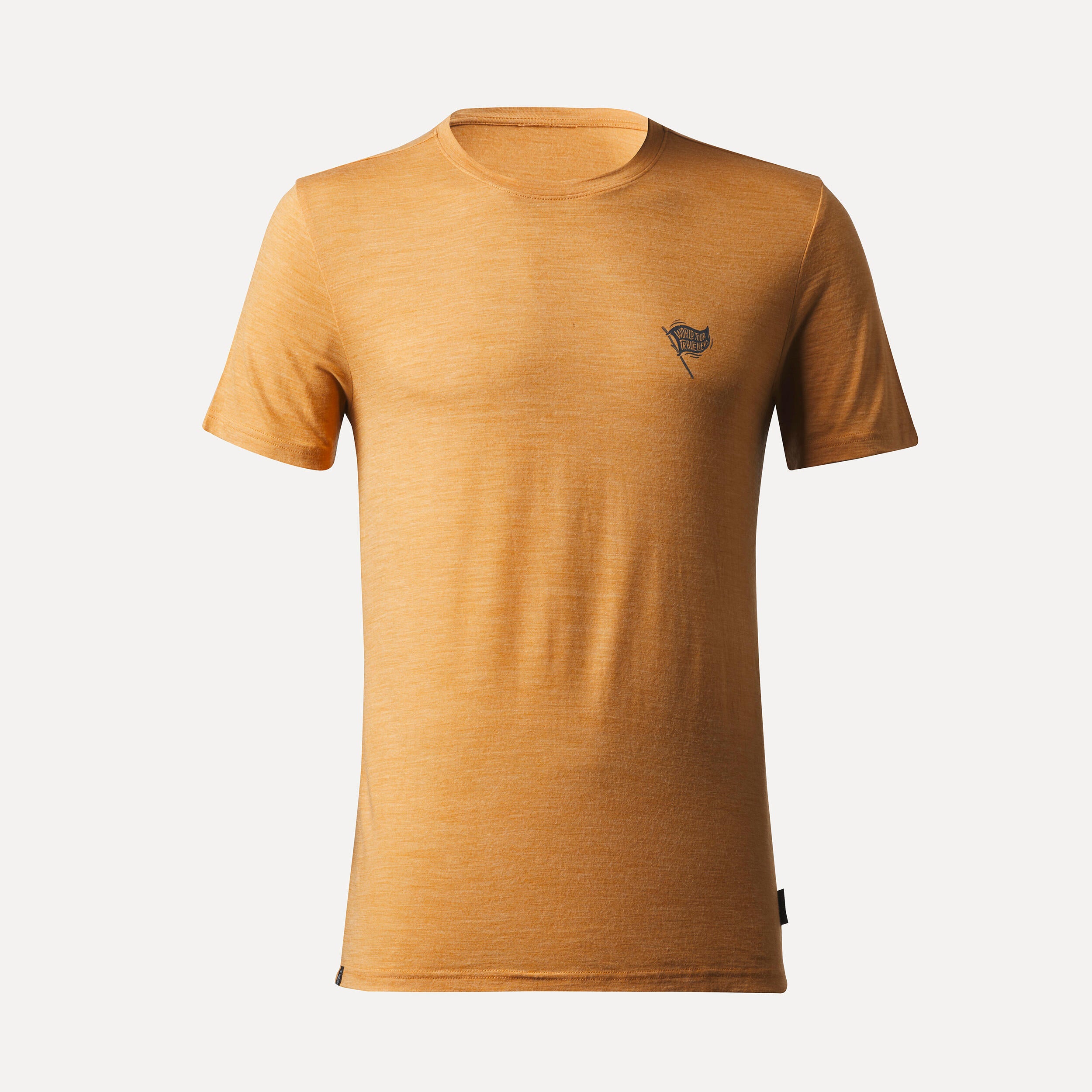 Simond Men's Travel 500 Merino Wool T-Shirt - Lightweight & Odor-Resistant Travel Shirt for Hiking, Camping & Outdoor Adventures