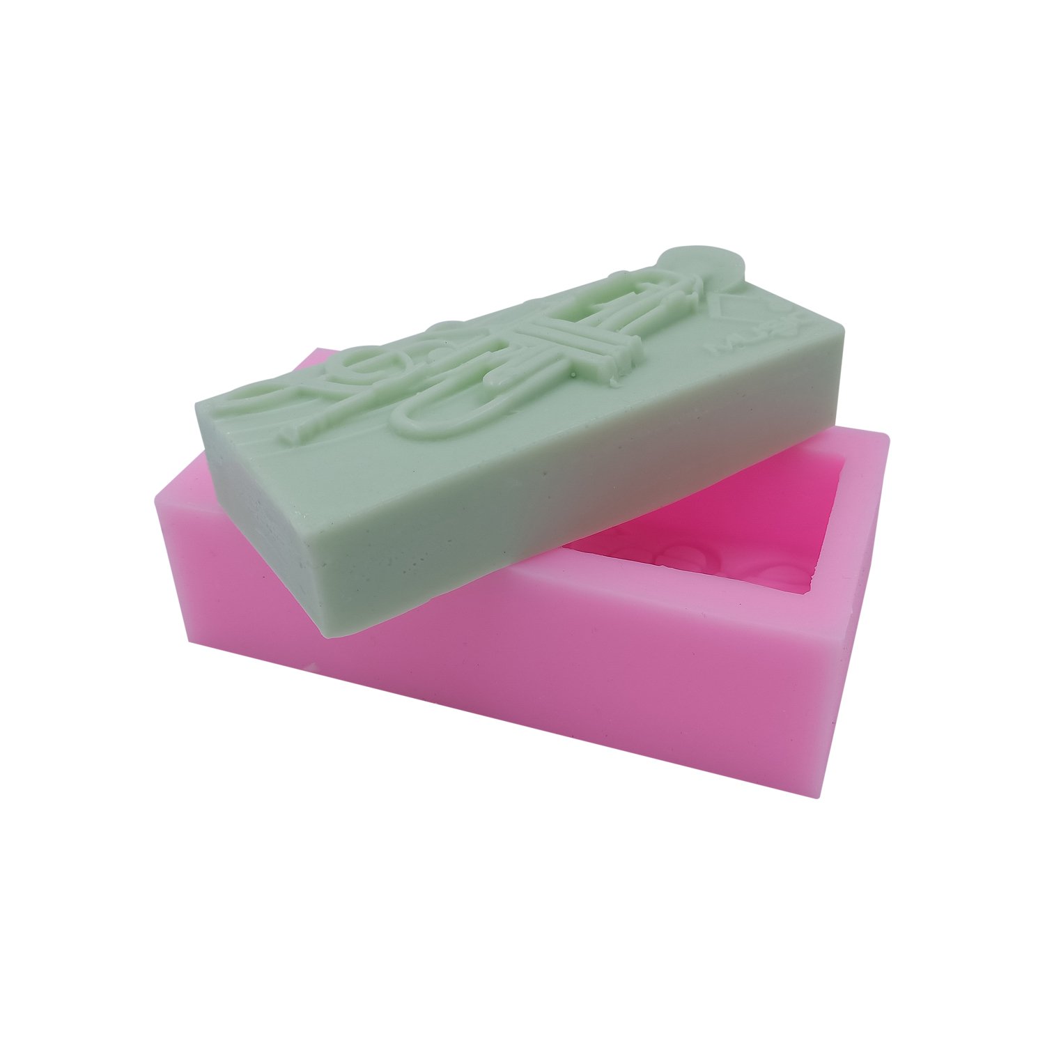 Premium Silicone Trombone Soap & Candle Molds - DIY Craft Molds for Resin, Wax, and Handmade Soap - Perfect for Musician Gifts, Band Party Favors, and Creative Art Projects