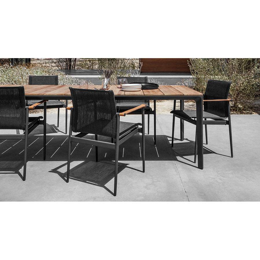 Premium Gloster Carver Teak Outdoor Dining Table Set – Weather-Resistant & Durable for Patio, Garden, or Poolside Entertaining