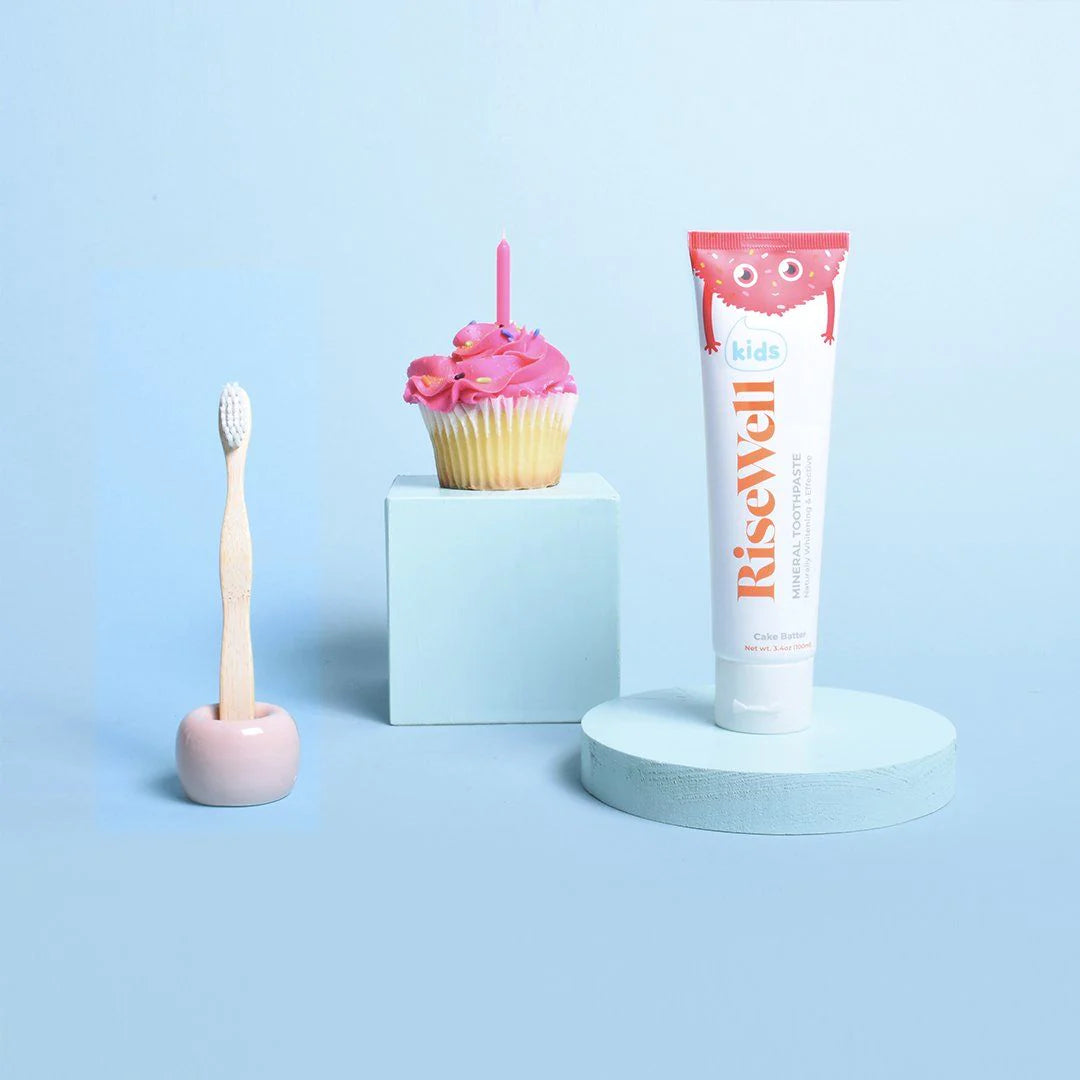 Natural Kids Mineral Toothpaste for Children - Safe & Fluoride-Free for Healthy Teeth - Perfect for Daily Brushing & Gentle Oral Care