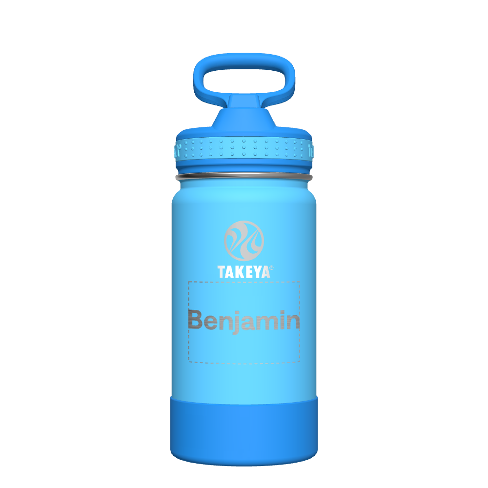 Customized Active Kids Water Bottle with Straw Lid - Leakproof & BPA-Free for School, Sports & Outdoor Adventures