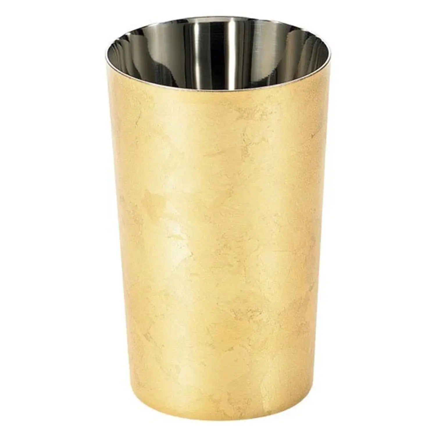 Asahi Hakugoromo 370ml Stainless Steel Double Wall Highball Glass - Insulated Tumbler for Iced Coffee, Cocktails & Cold Drinks, Perfect for Home, Bar & Outdoor Use