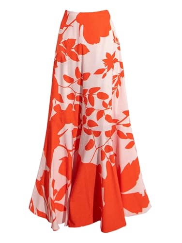 S35 Swing Sarong Orange Red