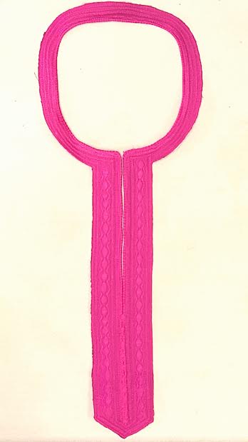 Fuchsia Pink Buba Dress with Embroidery - Elegant Women's Party Wear for Weddings, Festivals & Special Occasions