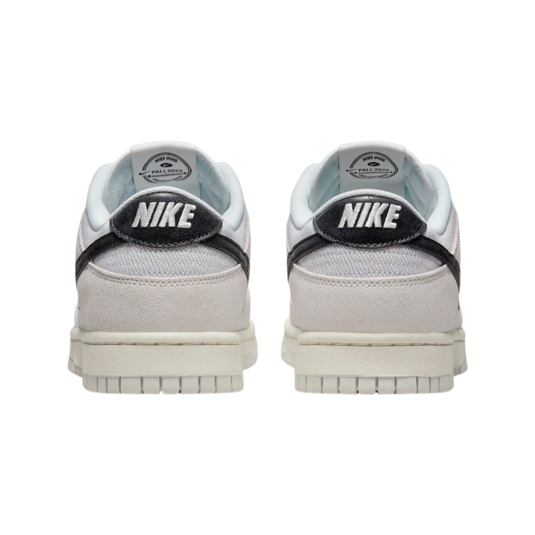 Nike Dunk Low Men's Sneakers - Photon Dust Black & Summit White - Certified Fresh - Perfect for Casual Wear, Street Style & Sneaker Collectors