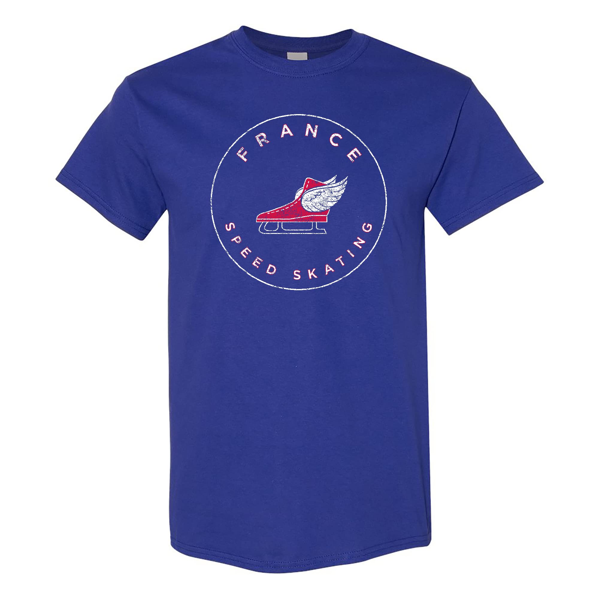 Speed Skating Winter Games T-Shirt - Men's & Women's Athletic Apparel for Ice Skating Fans - Perfect for Training, Competitions & Winter Sports Events