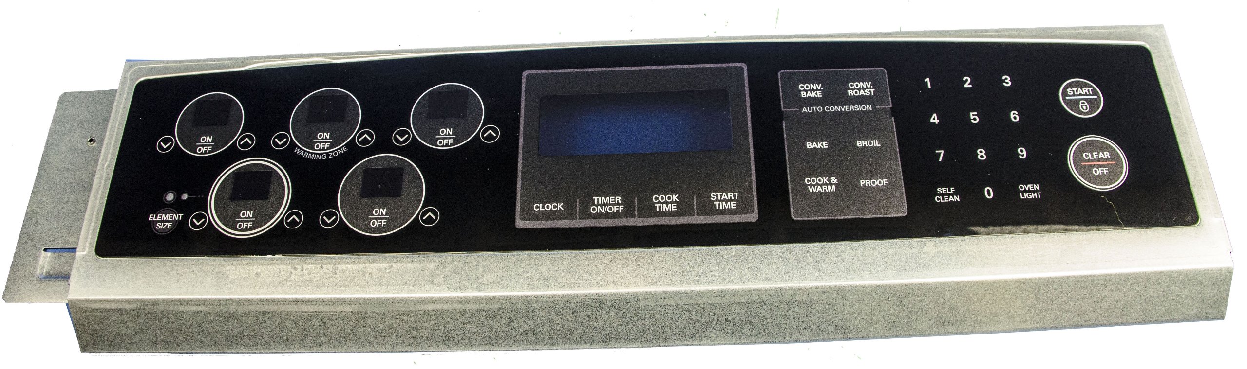 LG 383EW1N006F Electric Range Touchpad & Control Panel Replacement Part - Compatible with LG Stove & Oven - Perfect for DIY Kitchen Appliance Repair & Maintenance