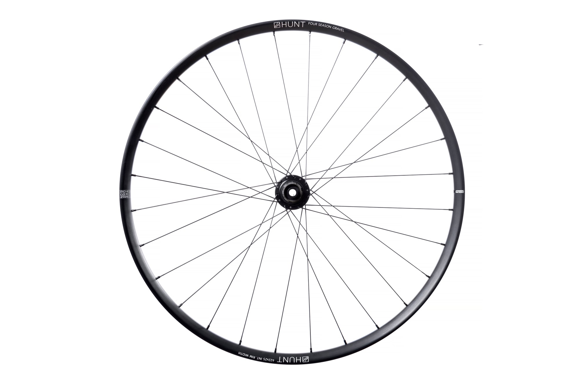 HUNT 4 Season Gravel Wheelset - Lightweight Carbon Wheels for All-Terrain Biking | Perfect for Adventure Cycling, Commuting & Off-Road Trails