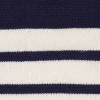 Boys Cotton Zip-Up Sweater - Navy & White Striped Breton Style - Perfect for School, Playdates, and Casual Outings
