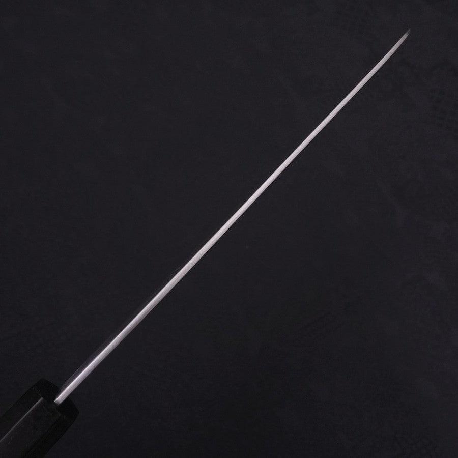 Premium Sujihiki Knife - White Steel #2 Super Polished Blade with Buffalo Ebony Handle - 170mm Japanese Sashimi Slicer - Perfect for Sushi, Sashimi & Meat Cutting