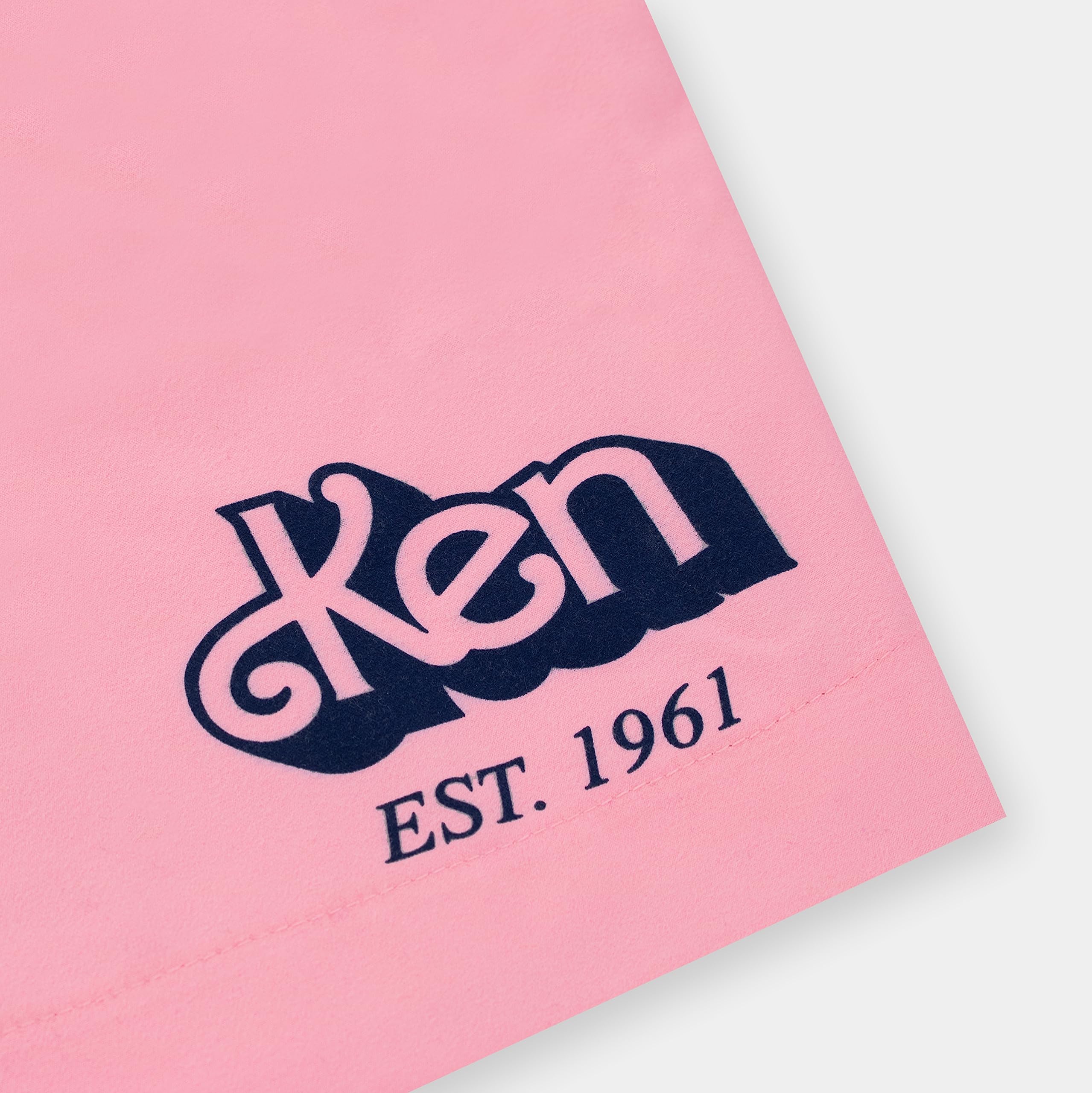 Barbie Ken Men's Swim Shorts - Quick Dry Swim Trunks for Men, Sizes S to XXL - Perfect for Beach, Pool, and Summer Vacations