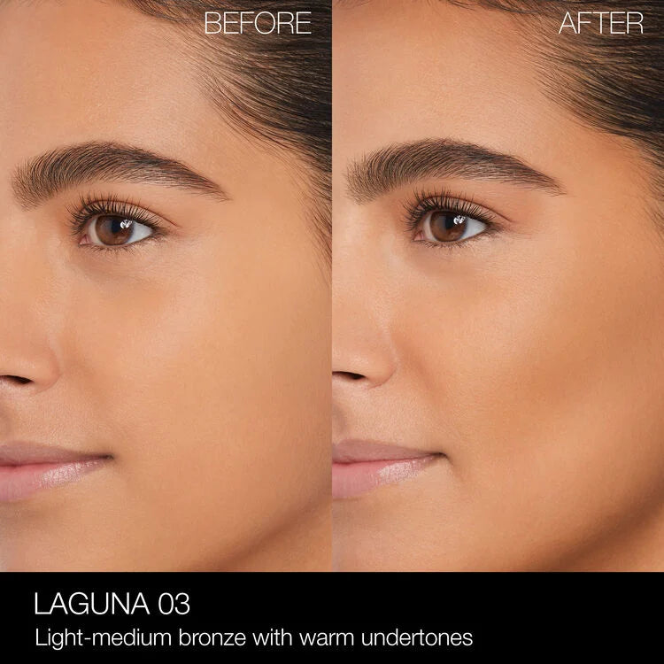 NARS Laguna Talc-Free Bronzer - Natural Sun-Kissed Glow for All Skin Tones | Perfect for Contouring, Highlighting & Everyday Makeup Looks