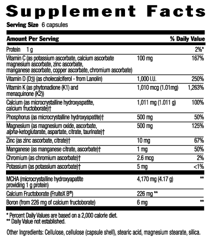 Country Life Bone Solid - Calcium & Magnesium Supplement for Strong Bones & Joint Support - Ideal for Active Lifestyles & Senior Health
