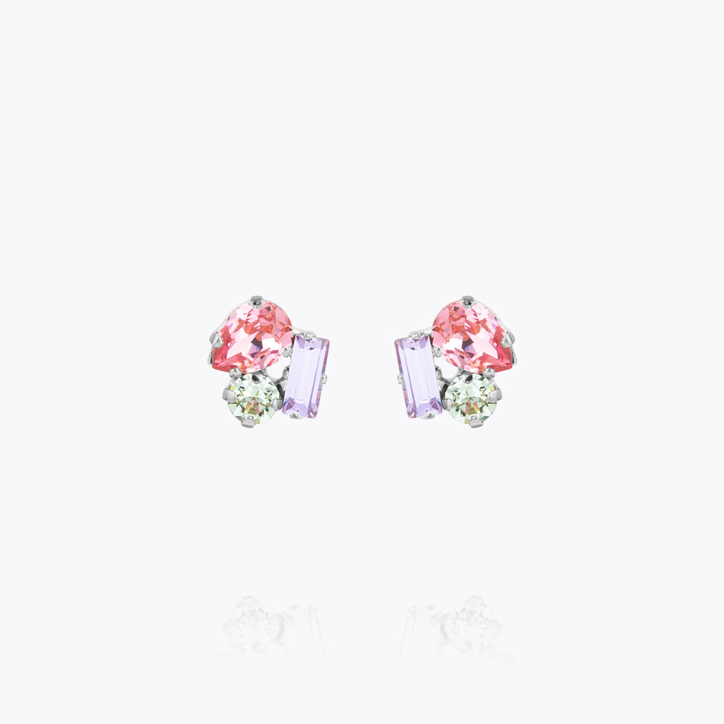 Pastel Color Stud Earrings for Women - Trendy & Lightweight Hypoallergenic Jewelry - Perfect for Everyday Wear, Parties & Gifts
