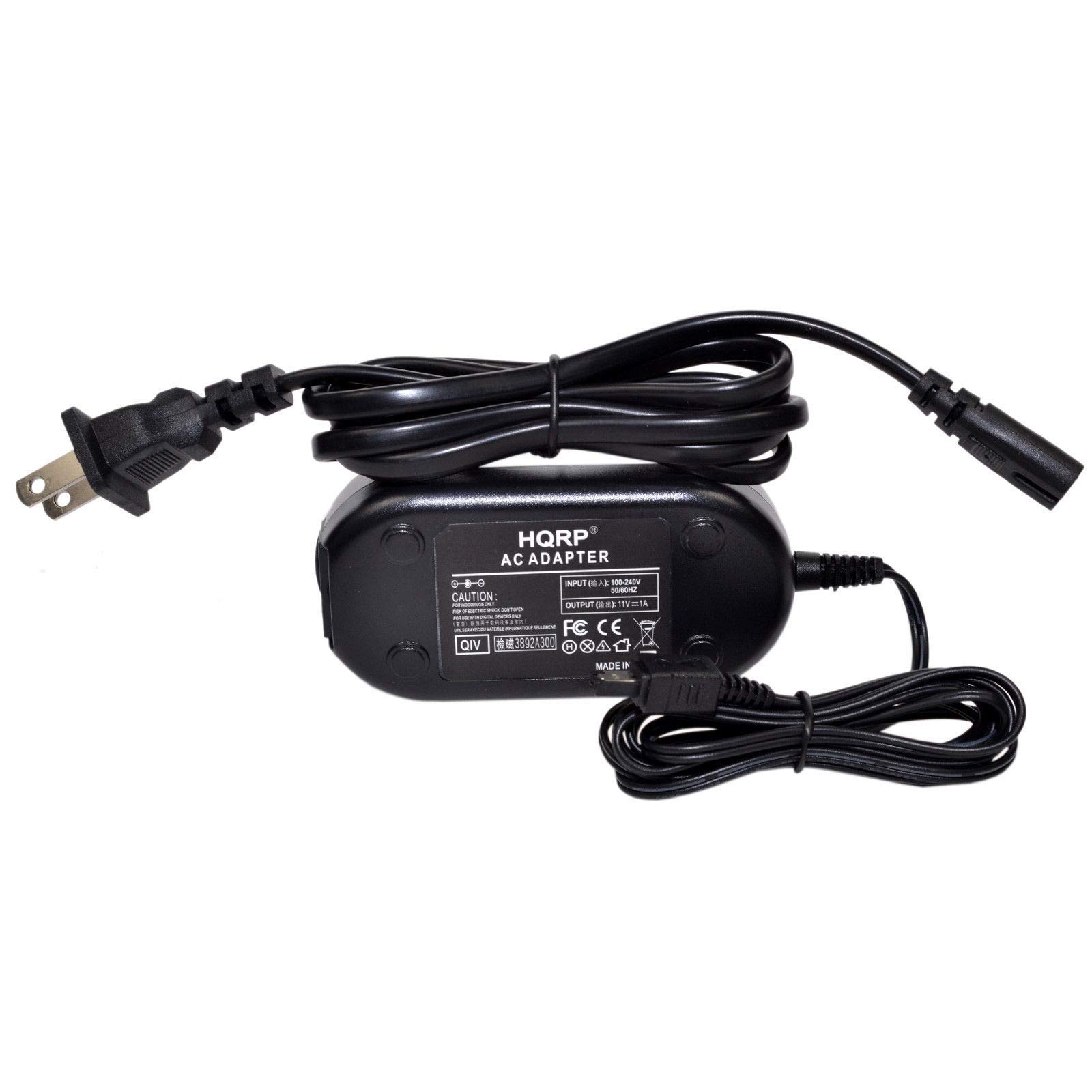 HQRP AC Adapter/Charger Compatible with JVC Camcorders AP-V14 AP-V15 AP-V16 GZ-MG630A GZ-MG21U GR-D72U - Power Supply for JVC Video Camera Charging & Travel Use