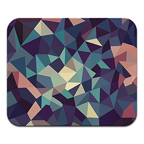 Teal Purple Geometric Pattern