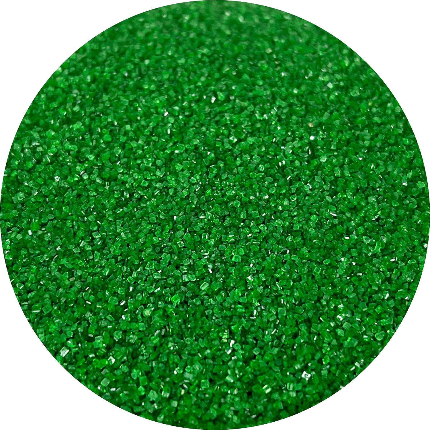DecoPac Bulk Green Sanding Sugar - 33oz Tub | Edible Decor for Cakes, Cookies & Desserts | Perfect for Baking, Party Treats & Holiday Desserts