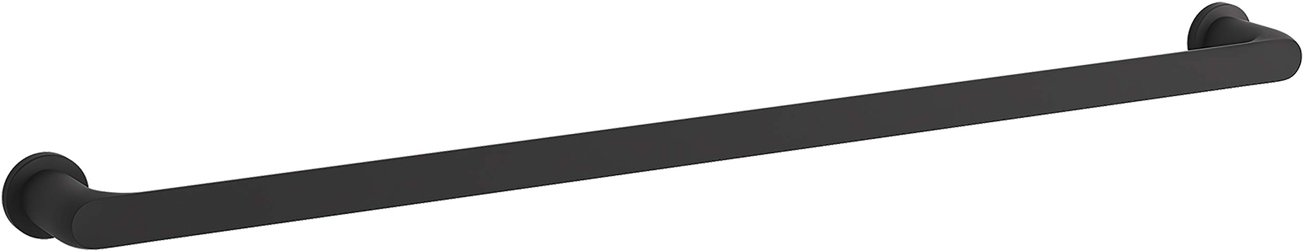 KOHLER Avid 30-inch Brushed Nickel Towel Bar - Modern Bathroom Accessory for Towel Storage & Spa-Like Decor