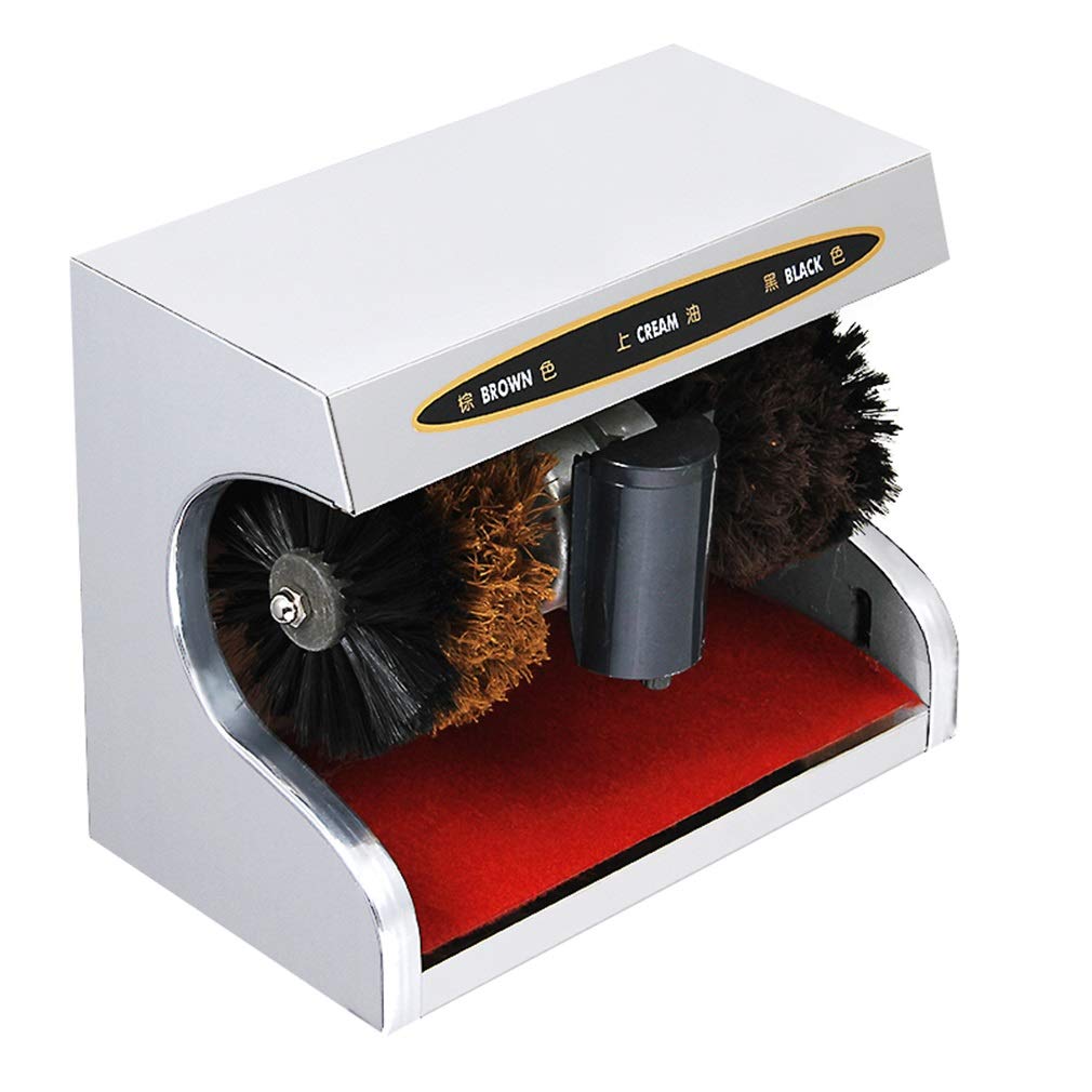ALUS Electric Shoe Polisher Machine - Automatic Sensor Brush Shine for Leather Shoes & Boots | Perfect for Hotel Lobby, Office Entrance & Home Shoe Care