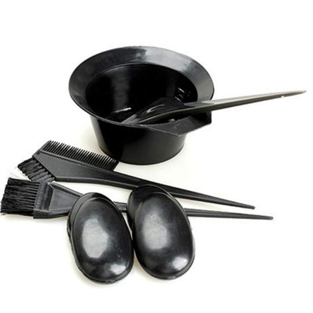 Uonlytech Professional Hair Color Brush & Bowl Set - 3 Piece Hair Dye Kit with Applicator Tools for DIY Bleaching, Tinting & Coloring | Salon-Qualty Hair Care for Home Use & Professional Styling
