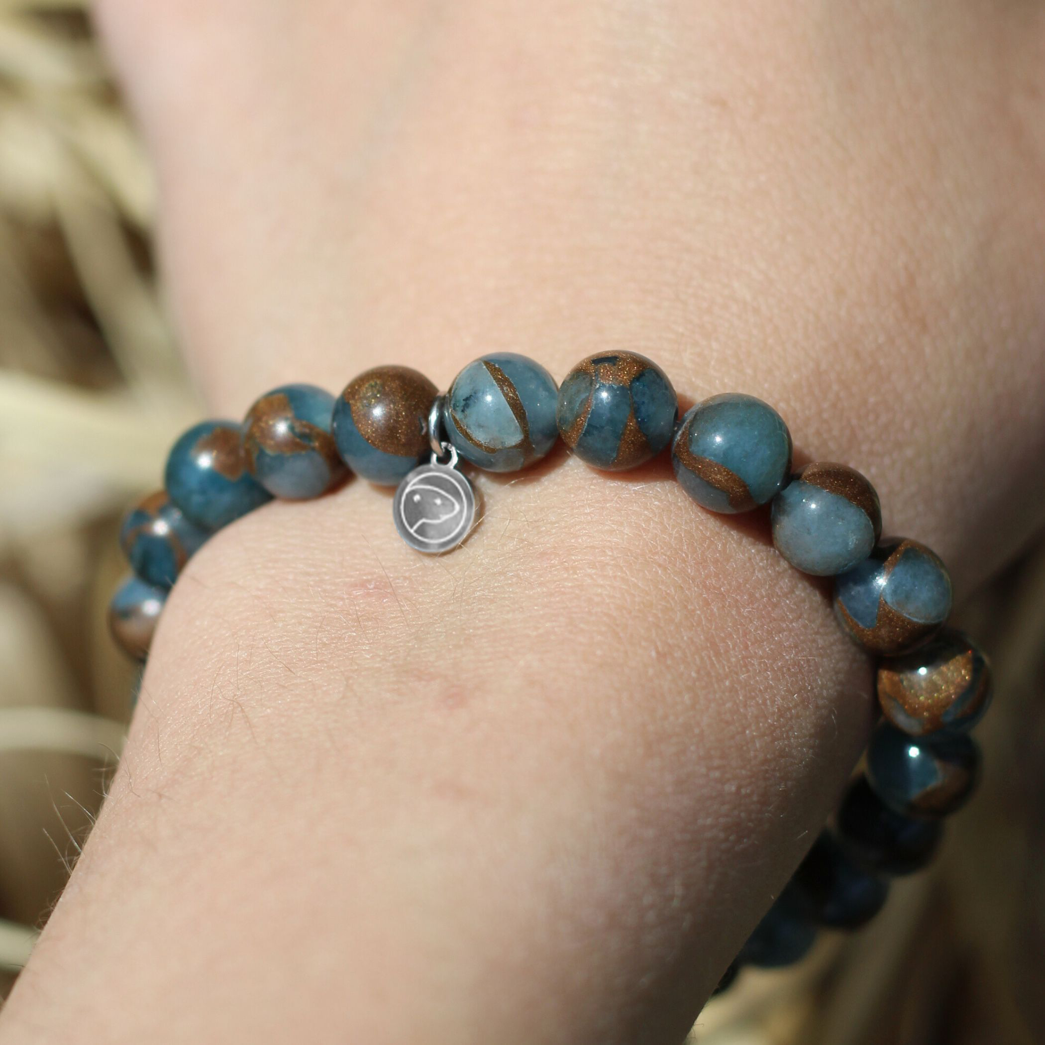 Blue Chrysoberyl Gemstone Bracelet for Women - Elegant Healing Crystal Jewelry for Meditation, Yoga & Spiritual Gifts
