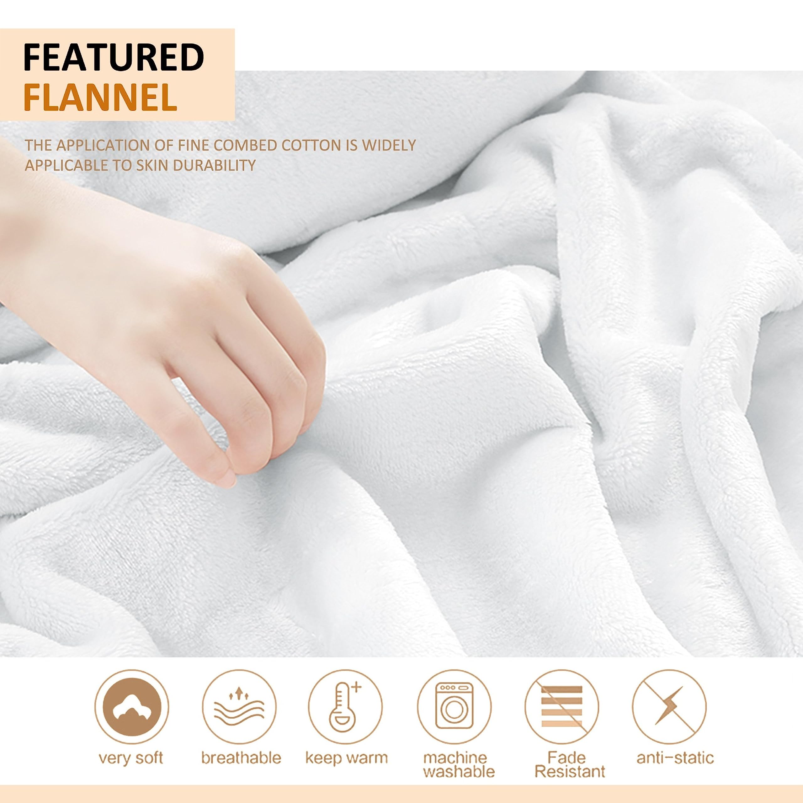 Personalized Graduation Blanket for Men & Women - Class of 2024 Custom Name Plush Throw, Soft Fuzzy Flannel Blanket 60