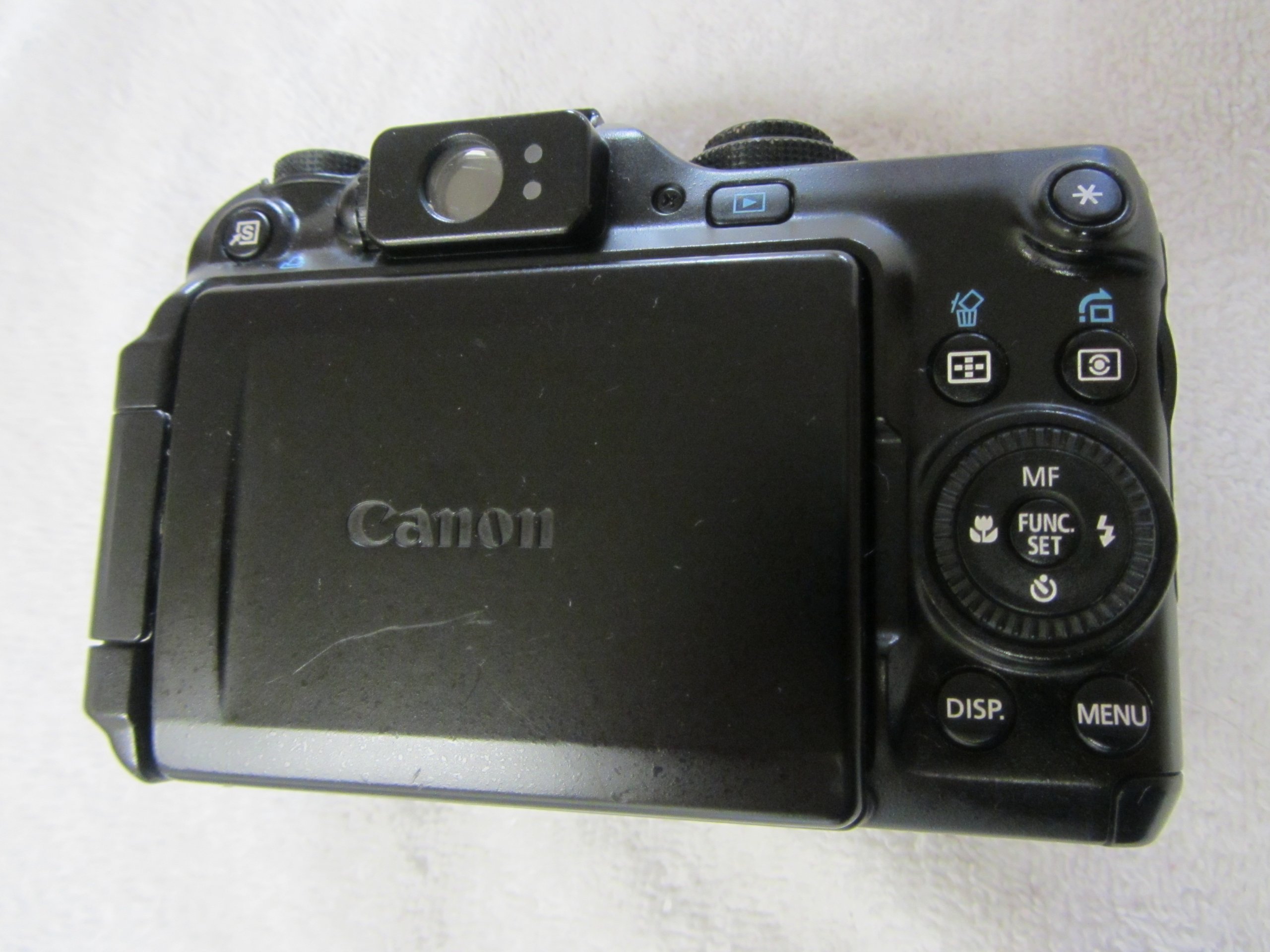Refurbished Canon PowerShot G12 Digital Camera - 10MP, 5x Zoom, 2.8
