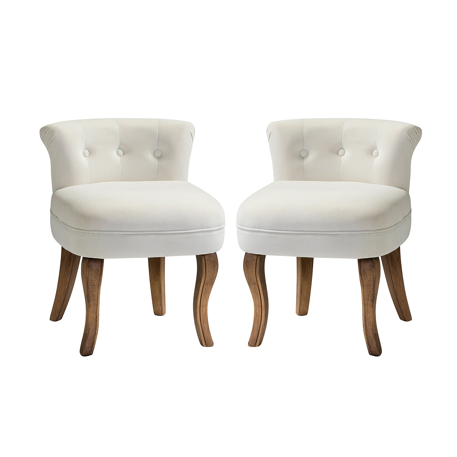 Moises Velvet Vanity Stool with Optional Types - Elegant Makeup Stool for Dressing Table, Bedroom & Bathroom