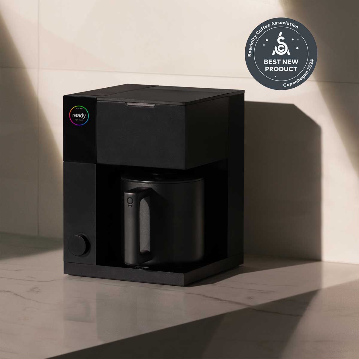 Fellow Aiden Precision Coffee Maker - Matte Black Drip Coffee Machine for Home & Office | Perfect for Espresso, Latte & Cold Brew | Easy to Use & Clean