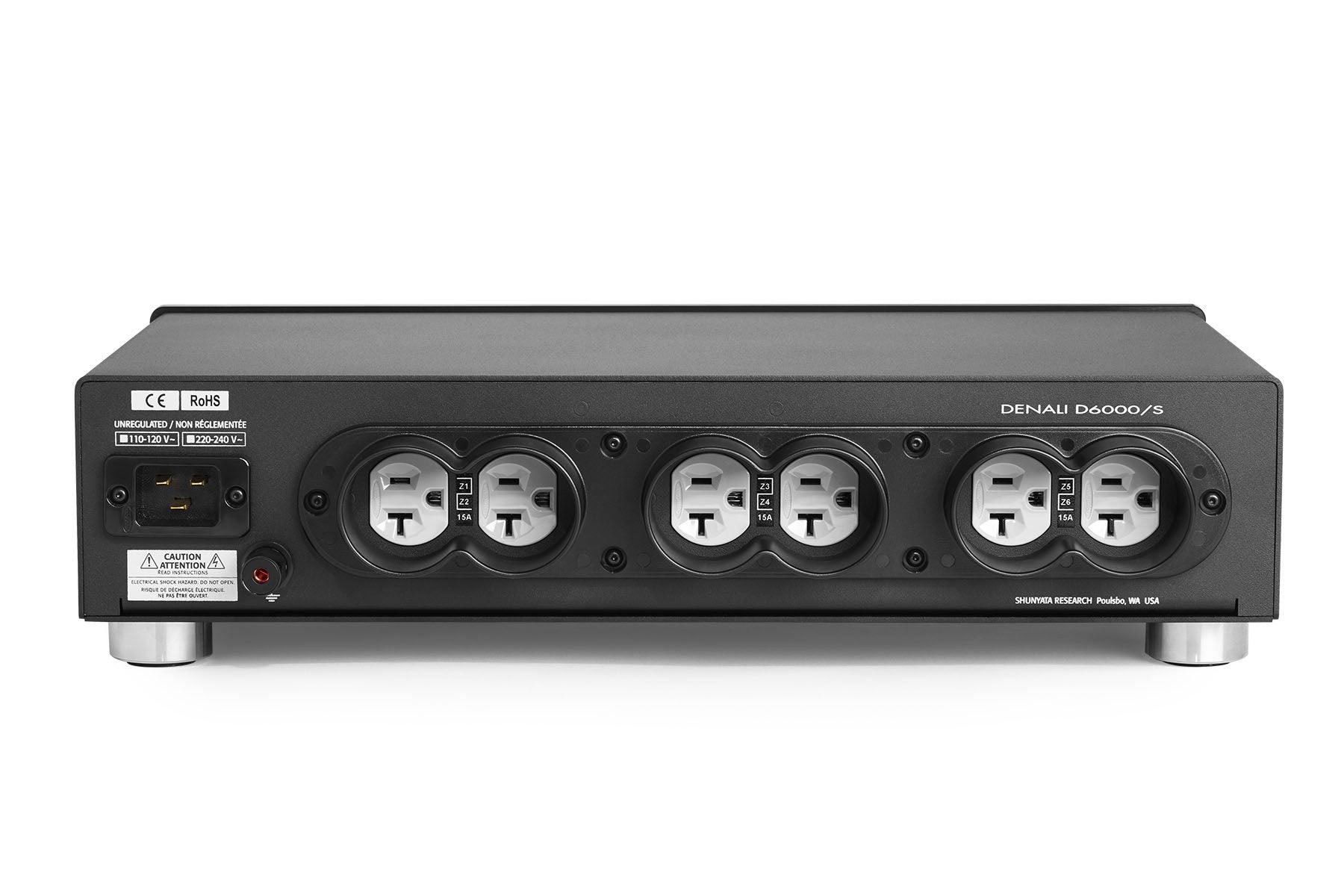 Shunyata Research Denali 6000 S v2 Power Conditioner - Premium Audio/Video Power Distributor for Home Theater & Hi-Fi Systems - Perfect for Audiophiles & Professional Studios
