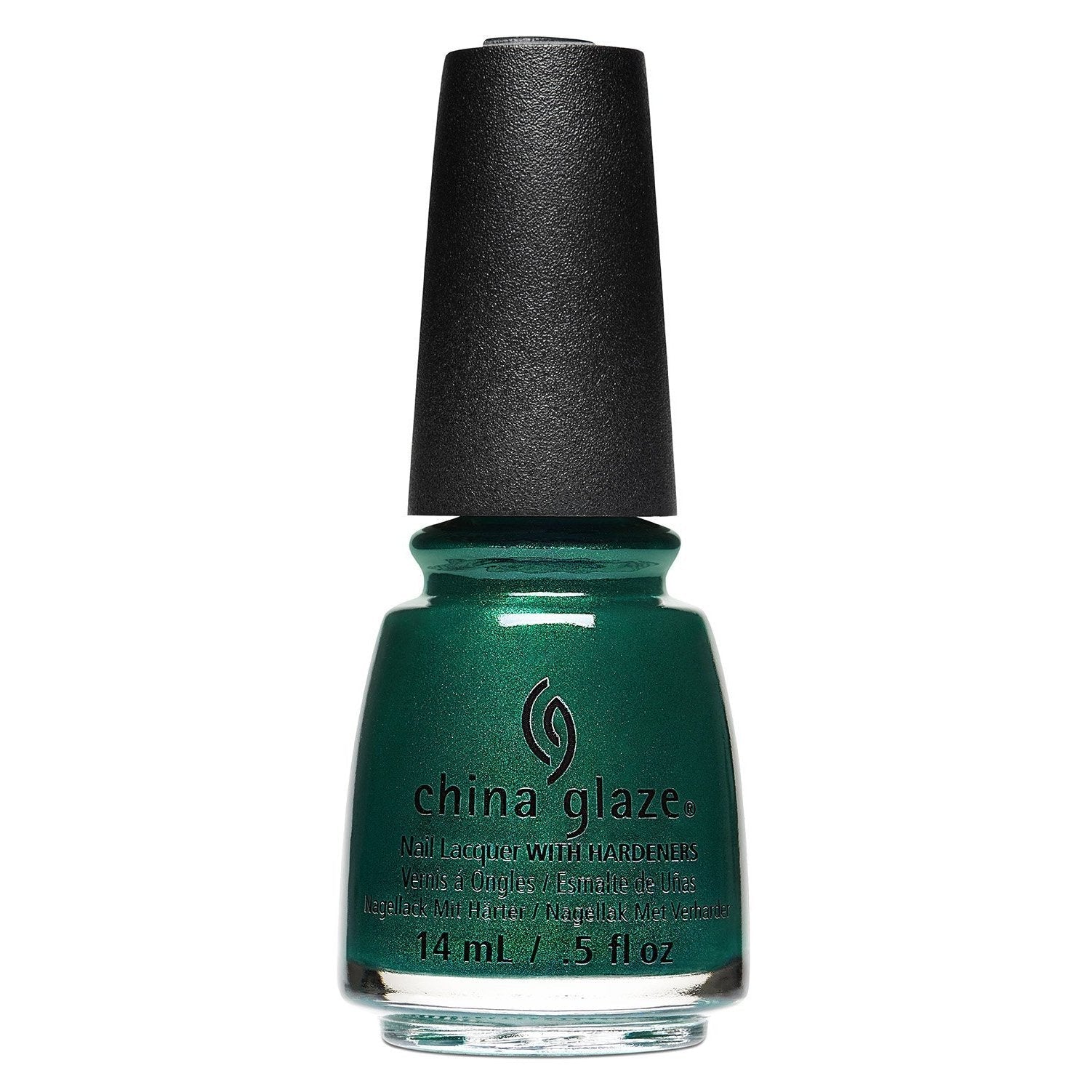 China Glaze The Perfect Holly Day Nail Polish - 0.5 oz (14.7ml) #84110 - Festive Red Holiday Nail Color for Christmas, Winter Parties & Special Occasions