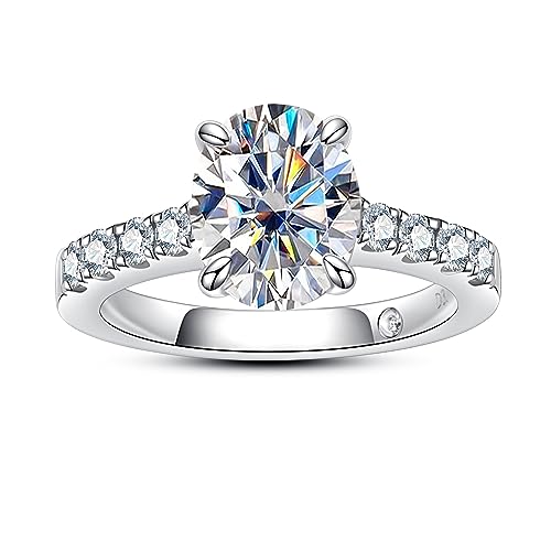 4.25cttw Oval Cut