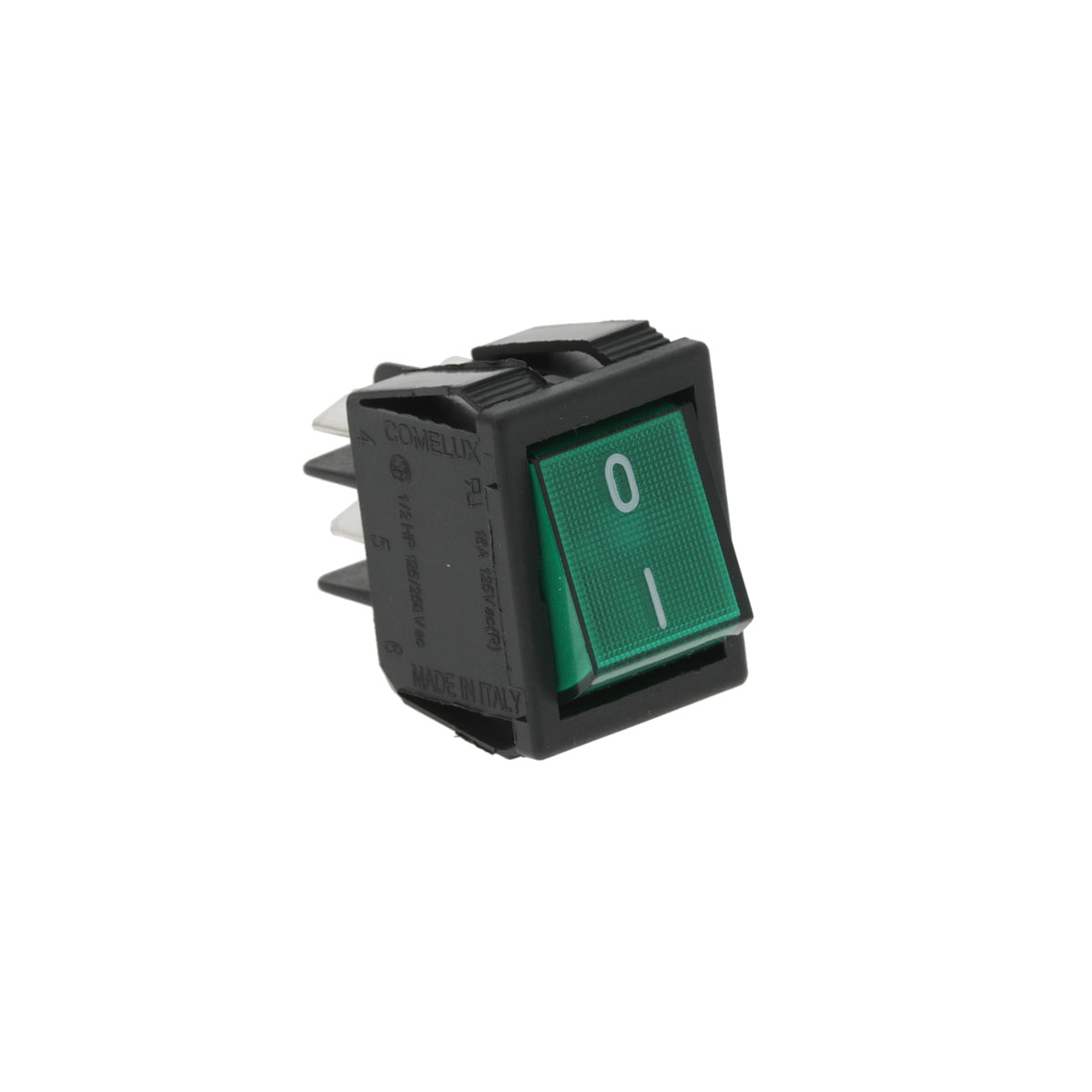 16A Green Rocker Switch - Heavy Duty Electrical Toggle for Appliances, Machinery & DIY Projects - Perfect for Home, Office & Industrial Use