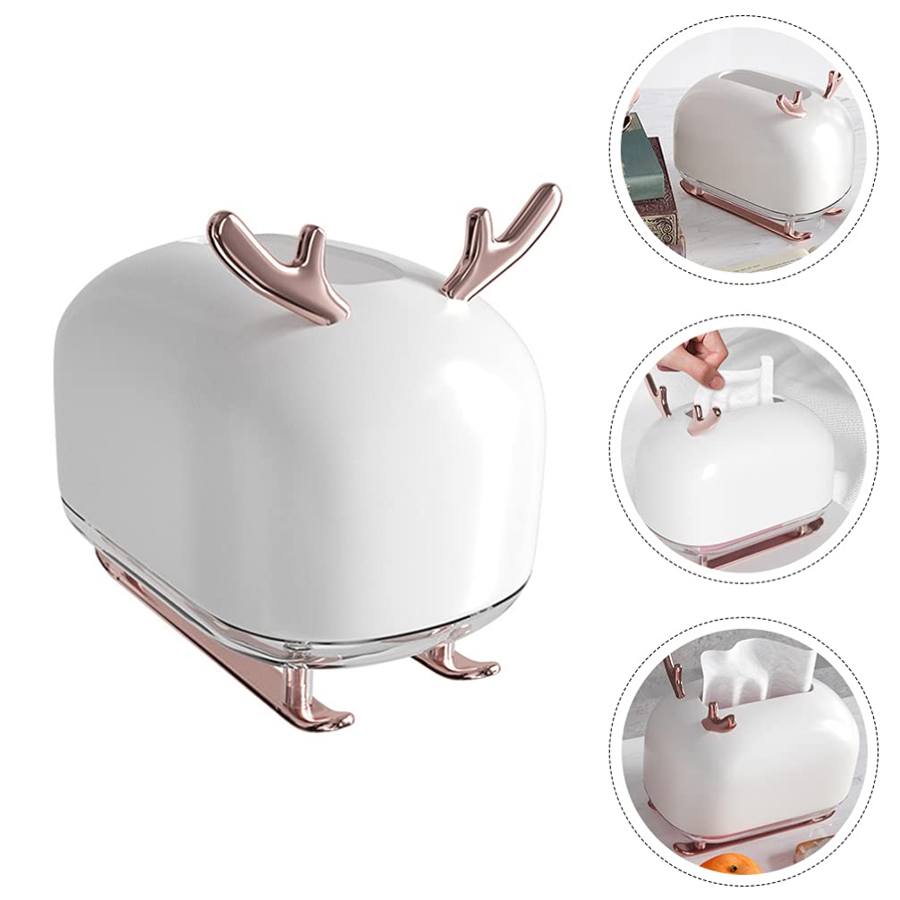1pc Car Tissue Box Holder - Practical Tissue Storage Organizer for Car, Home & Office - Napkin Dispenser, Paper Holder & Storage Bin for Tissues, Wipes & Napkins - Perfect for Cars, Desks & Bathrooms