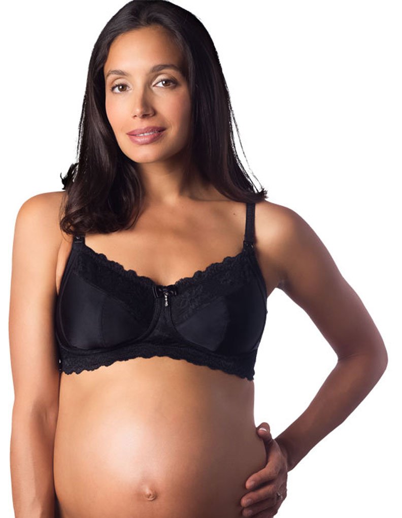 Hot Milk Women's Maternity Soft Nursing Bra - Comfortable & Supportive for Breastfeeding Moms - Perfect for Pregnancy, Nursing & Sleep