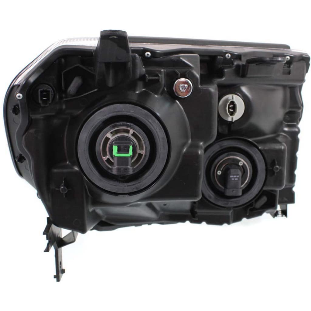 KarParts360 Compatible with 2012-2015 Honda Pilot Headlight Assembly - Driver Side with Bulbs (Part# HO2502147) | Durable Replacement for Improved Night Visibility & Safety Driving