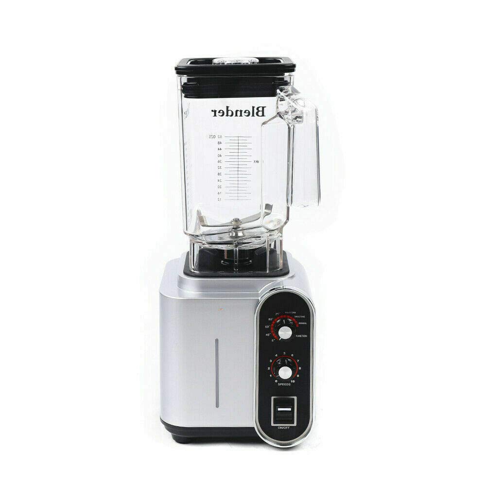 DYRABREST 1800W High-Speed Commercial Blender - 10 Variable Speeds with 1.5L BPA-Free Jar - Perfect for Smoothies, Shakes, Ice Crushing & Food Prep - Ideal for Restaurants, Cafes & Home Kitchens