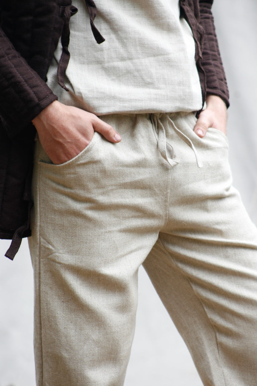 Rubus Natural Pants for Women - Comfortable & Stylish Casual Wear for Everyday Outfits