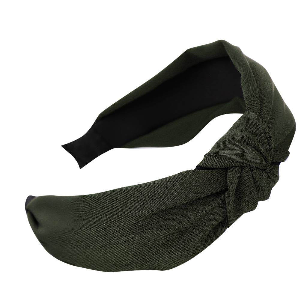 BCDshop Women's Headbands - Twist Knot Turban Hairband, Fashion Hair Hoop & Headwrap for Girls - Perfect for Workouts, Yoga, and Everyday Styling
