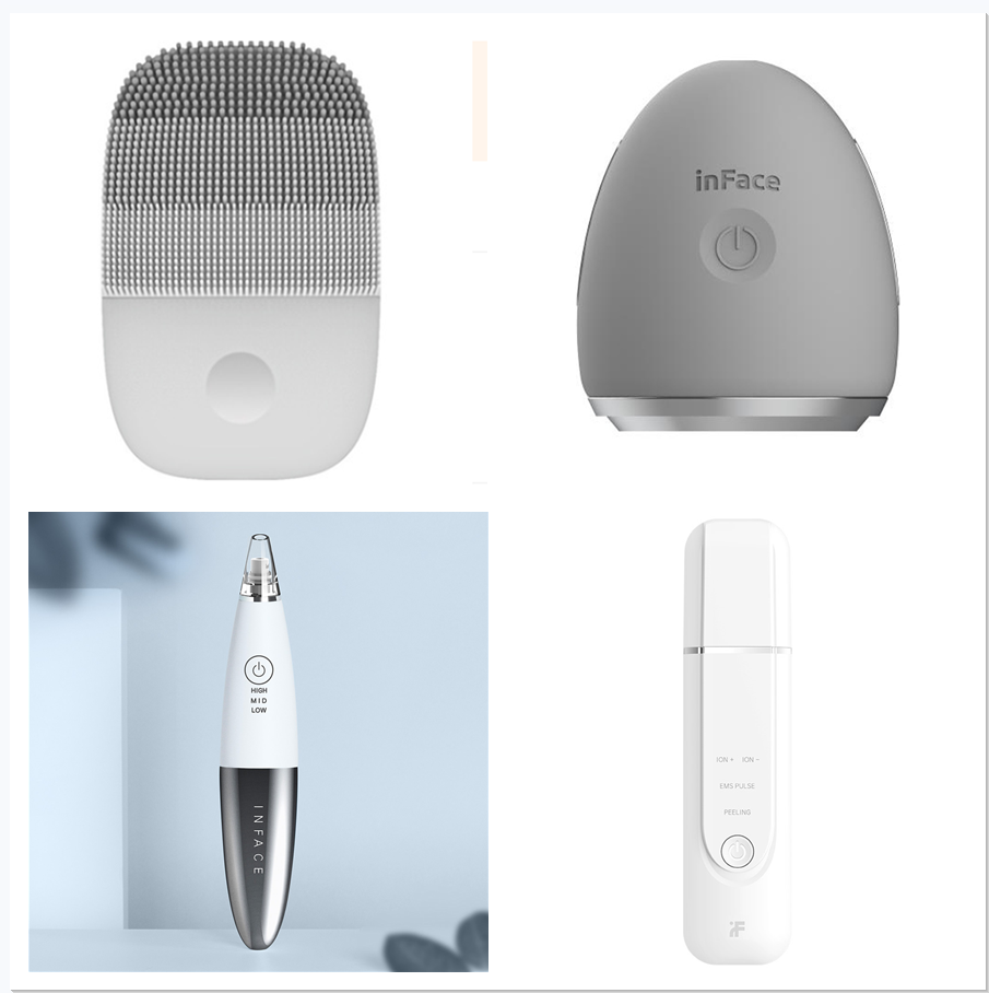 Best Cleansing Instruments Set for Skin Care - Facial Brush & Exfoliating Tools for Deep Cleansing & Pore Minimizing - Perfect for Daily Skincare Routine & Spa Treatments