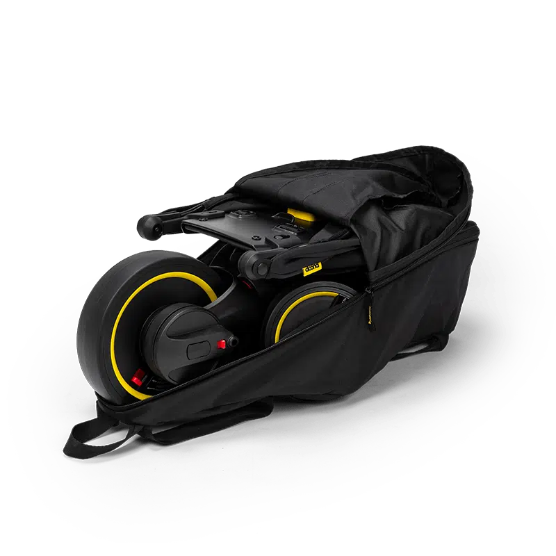 Doona Liki Trike S5 Nitro Black - Lightweight Foldable Baby Stroller & Tricycle for Toddlers - Perfect for Park Rides, Shopping, and Travel Adventures