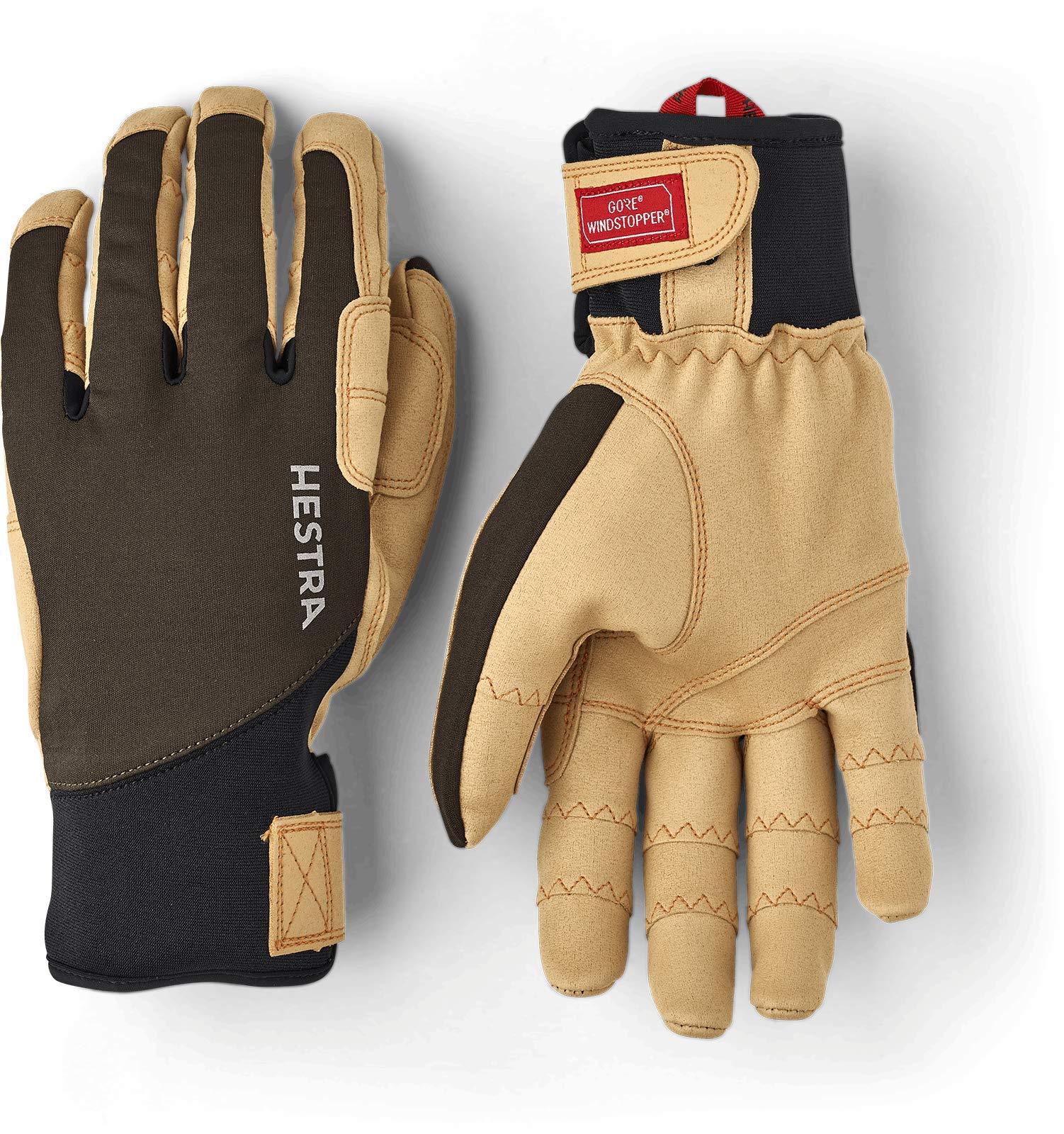 Hestra Bike Ergo Grip Tactility Gloves - Cycling Gloves for Men & Women - Breathable & Comfortable for Mountain Biking, Road Cycling & Commuting