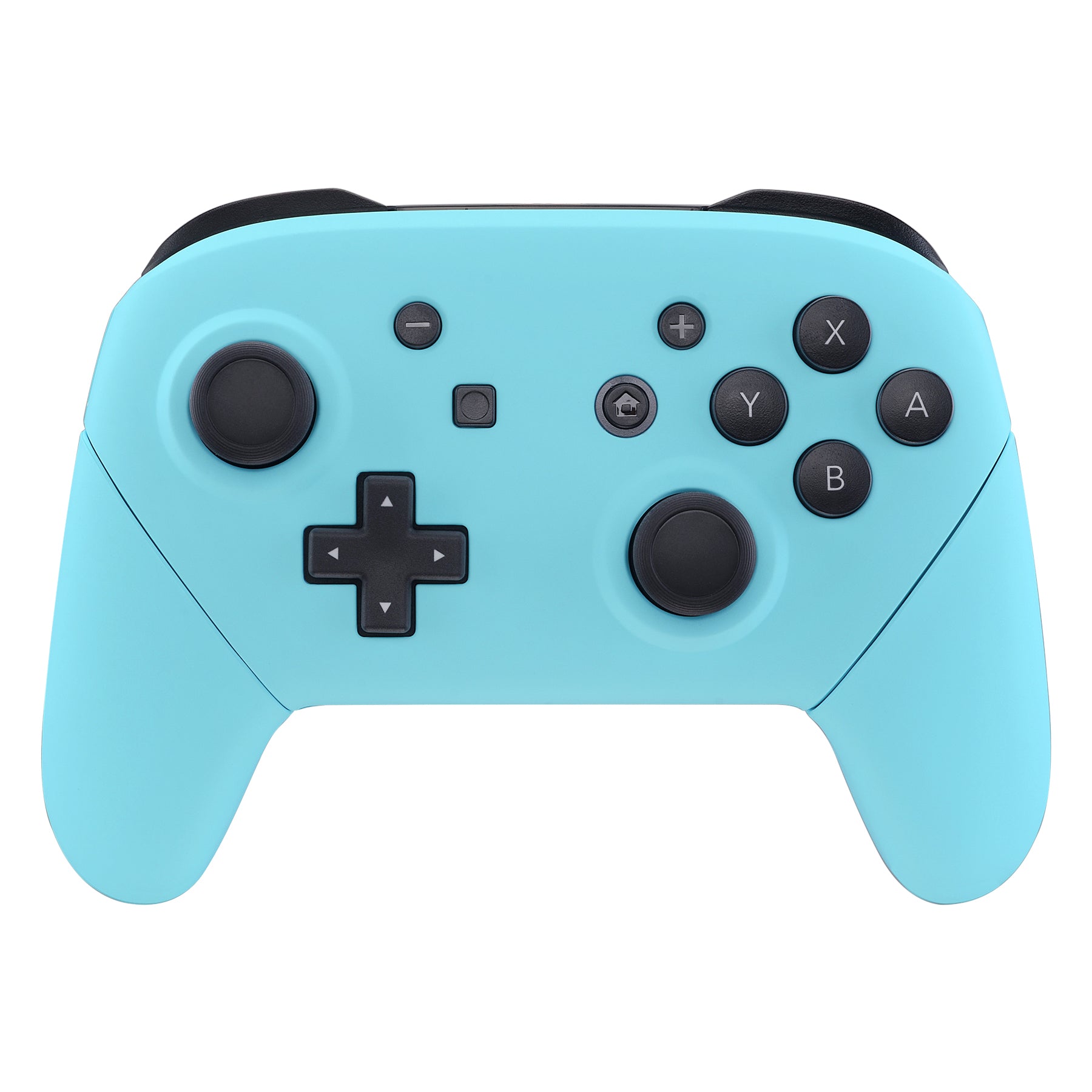 eXtremeRate Heaven Blue Faceplate & Backplate Replacement for Nintendo Switch Pro Controller - DIY Custom Shell Kit (Controller Not Included) - Perfect for Gaming, Modding & Personalization - FRP308