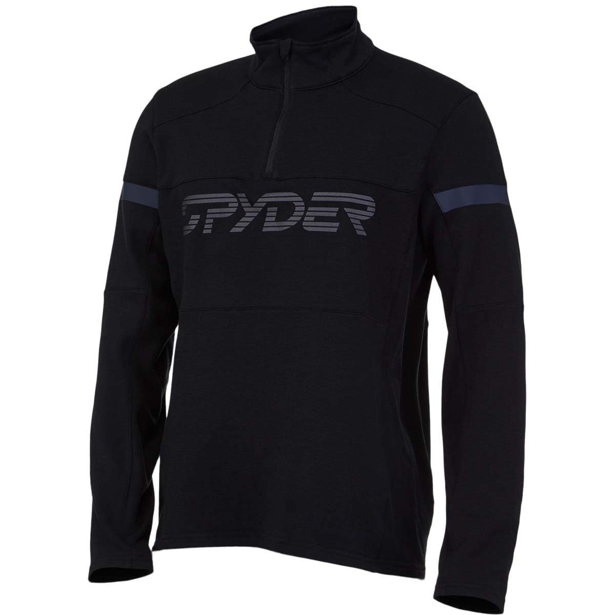 Spyder Men's Speed 1/2 Zip Fleece Jacket - Lightweight Mid Layer for Skiing, Hiking & Outdoor Activities